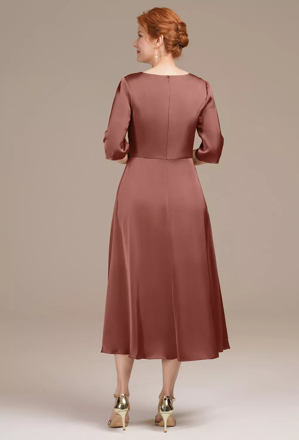 AW Zephyrine Desert Rose  Mother of the Bride Dresses